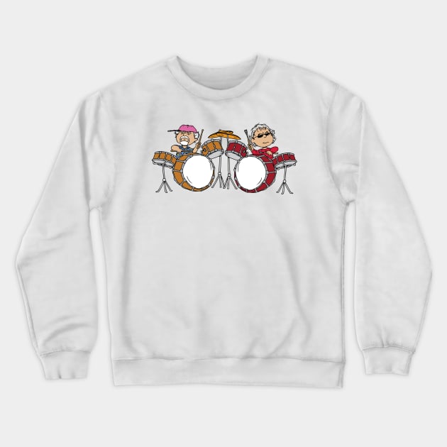 Rhythm Devils Mickey and Billy Gratenuts Dead and Co Crewneck Sweatshirt by HandEyeStudio